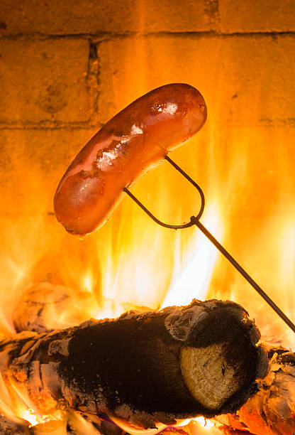 istock sausage in the fireplace 533331331