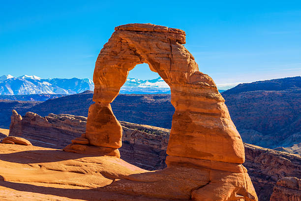 Arches National Park Beautiful Image taken at Arches National Park in Utah delicate arch stock pictures, royalty-free photos & images