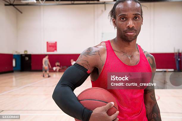 Portrait Of Afroamerican Basketball Player Stock Photo - Download Image Now - 20-24 Years, 20-29 Years, 2015