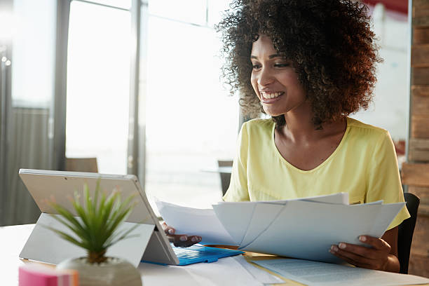 istock Staying on top of the paperwork 533334917