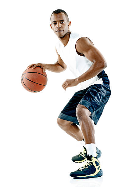 istock basketball player  man Isolated 533335788