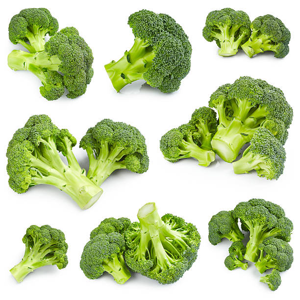 Broccoli set stock photo