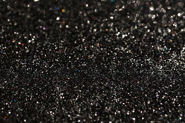 istock Glamour black sparkling background 533341812