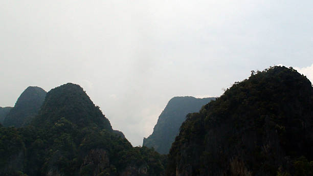 Sky And Rock At Phang Nga Province Phuket Thailand.Southeast Asia Sky And Rock At Phang Nga Province Phuket Thailand Southeast Asia phang nga province stock pictures, royalty-free photos & images