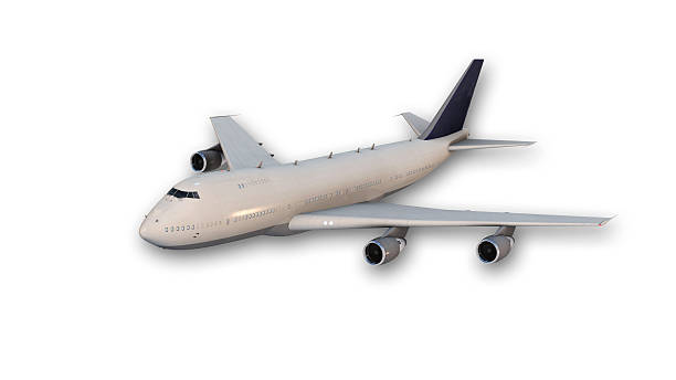 istock Commercial jumbo jet plane flying 533344501