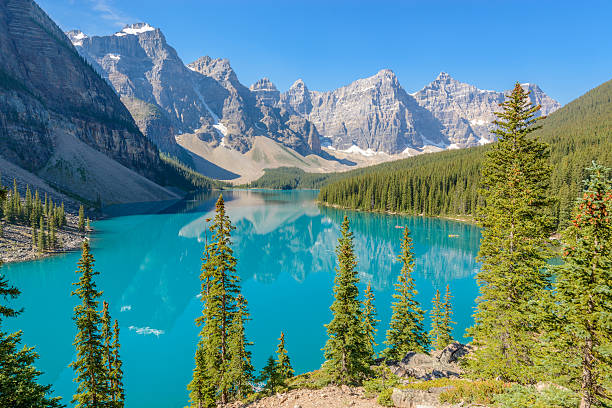 istock Moraine Lake, Canadian Rockies 533344823