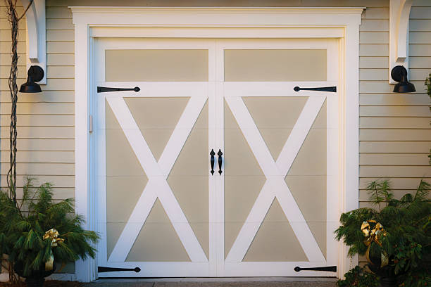istock Wooden Garage Doors 533345001