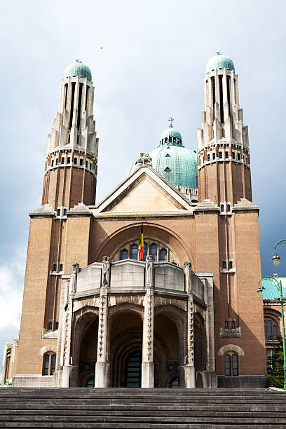 istock Huge basilica of Brussels 533345263