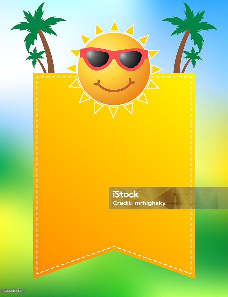 Computer Poster Summer Fun Summer Poster Design Stock Illustration - Download Image Now ...