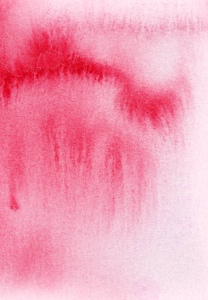 istock Distressed hand painted pink backgorund with drips of paint 533346961