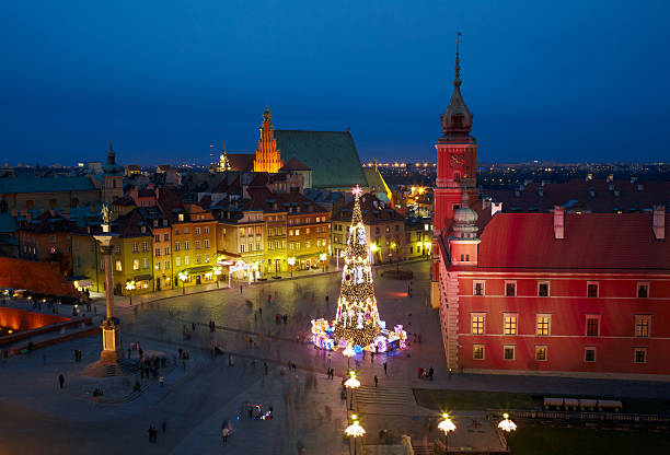 istock Christmas decorations in Warsaw, Poland 533347394