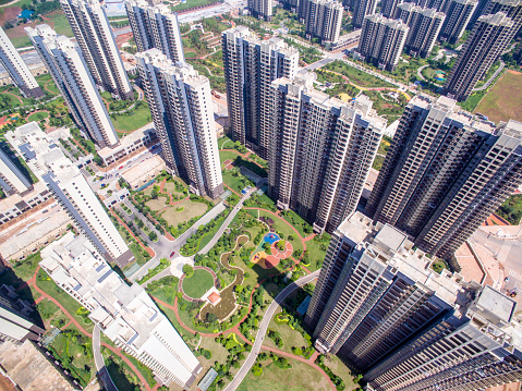 Chinese Apartment Buildings