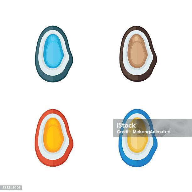 Cartoon Chamber Shellfish Shellfish Vector Cartoon Stock Illustration - Download Image Now ...