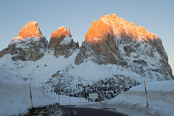 istock Sassolungo from Gardena mountain pass in the Dolomites 533348085