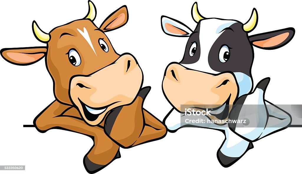 Ilustración de Las Vacas Se Recomienda y más Vectores Libres de Derechos de  Ganado domesticado - Ganado domesticado, Concept Does Not Exist, Viñeta -  iStock