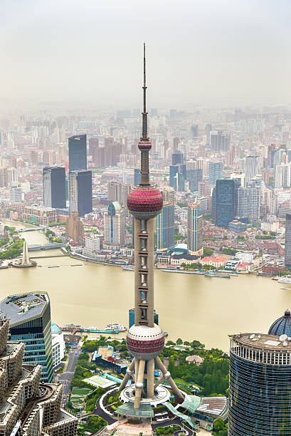 istock Oriental Pearl Tower in Shanghai 533351998