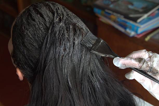 istock hair coloring at home 533356516