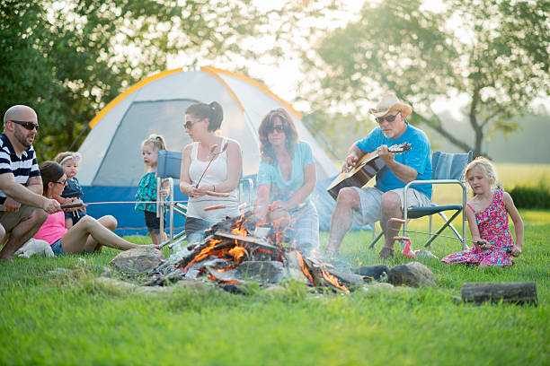 istock Family Spending Time Together on a Camping Trip 533357304