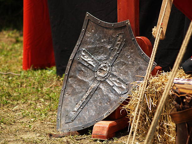 istock swords and knights helmet 533362439