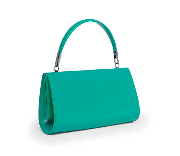 istock Elegant woman bag on white 533363857