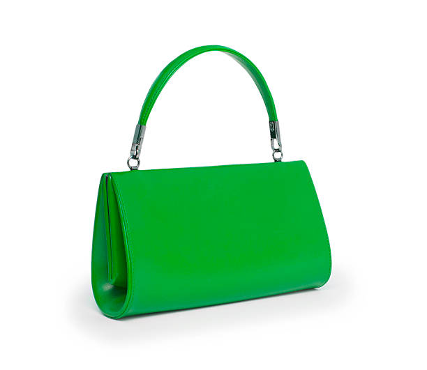 istock Elegant woman bag on white 533363863