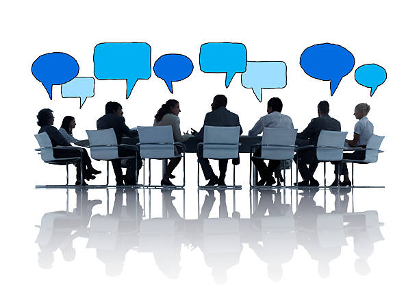 istock Group of Business People Meeting 533366259