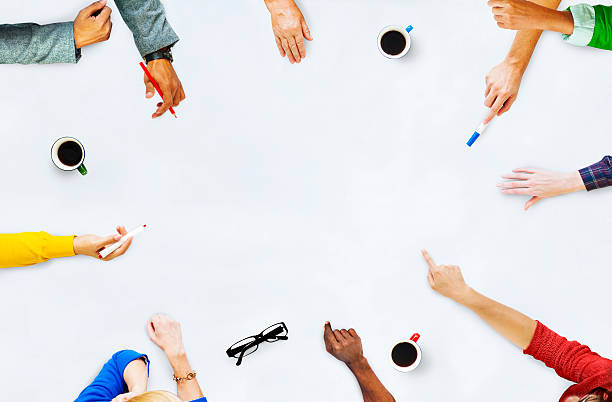 istock Group of People Planning on a New Project 533367969