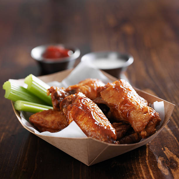 istock barbecue buffalo chicken wings 533375965