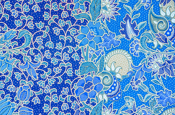 Pattern for traditional clothes include batik Pattern for traditional clothes include batik malaysian batik stock pictures, royalty-free photos & images