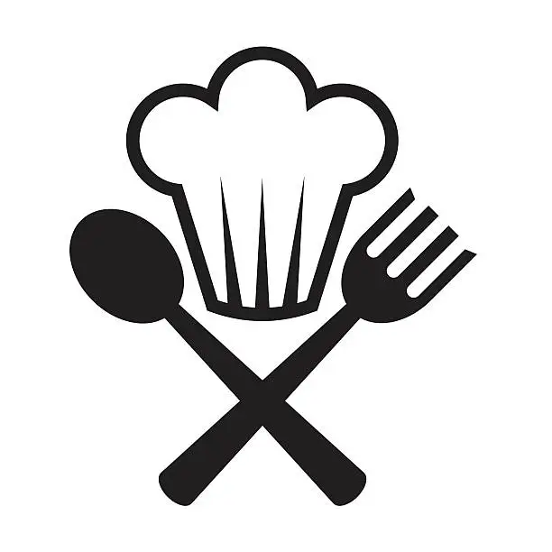 Vector illustration of chef has