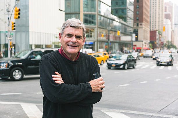 istock Senior Man Portrait in New York 533395953