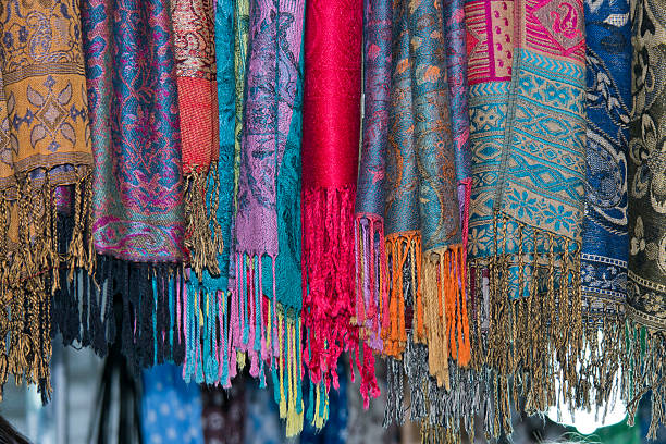 istock silk pashmina at the market 533396083