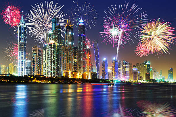 istock New Year fireworks display in Dubai 533401287