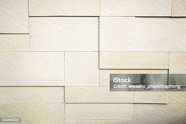 White Stone Brick Wall Stock Photo - Download Image Now - 2015, Brick, Brick Wall