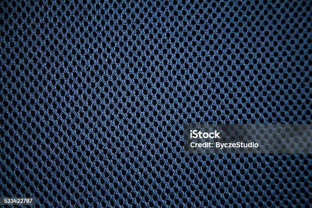 Background Holes Spots Blue Pattern Textile Material Nylon Clothing Cotton Stock Photo - Download Image Now