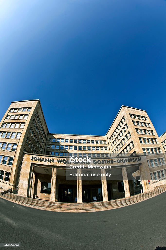 有名な IG farben ハウス、かつての本社の米軍 - ストックフォト・写真素材...