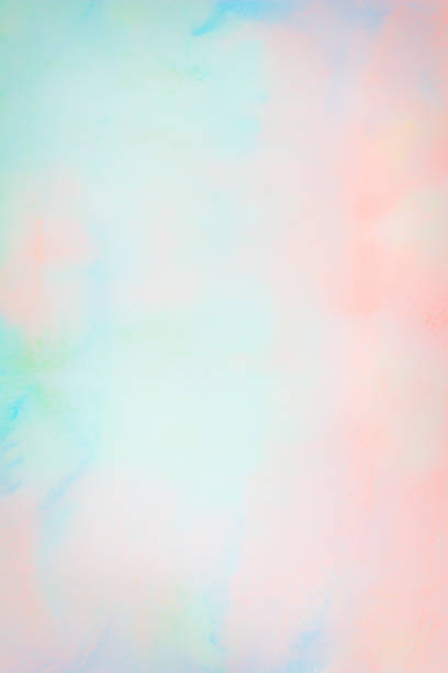 Pastel painted paper with nice watercolor paint, useful for element desig as wallpaper, texture and background