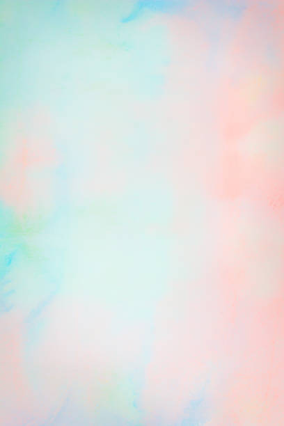 Pastel painted paper with nice watercolor paint, useful for element desig as wallpaper, texture and background