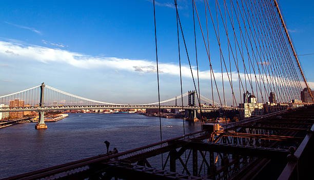istock Bridge and Skyline New York 533425091