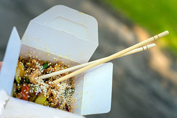 istock Thai food in box 533429840