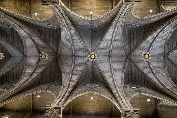 istock Ceiling of Nha Trang Cathedral, Vietnam 533430770