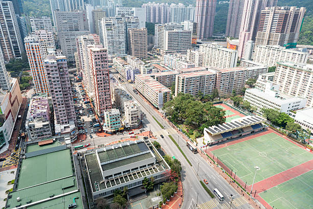 istock building view in Hong Kong 533431200
