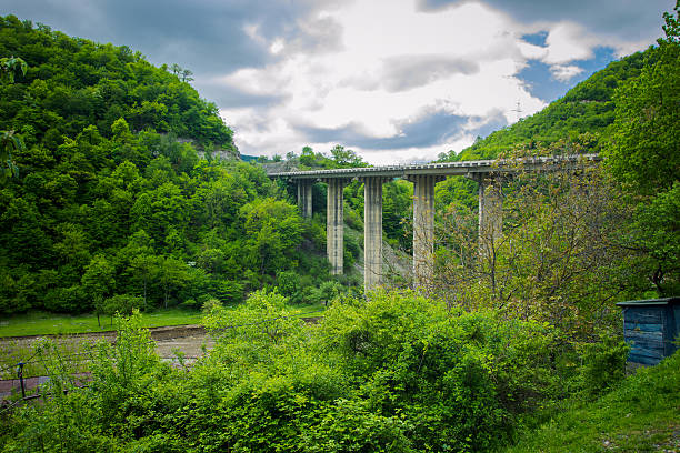 istock Highway bridge in beauty spot 533431506