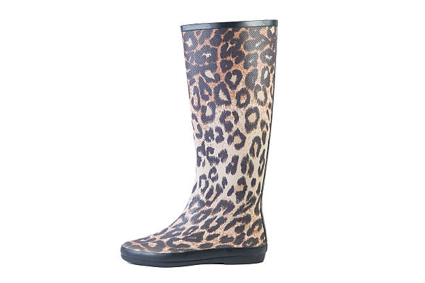 istock female leopard boots on a white background, online sales catalog 533432752