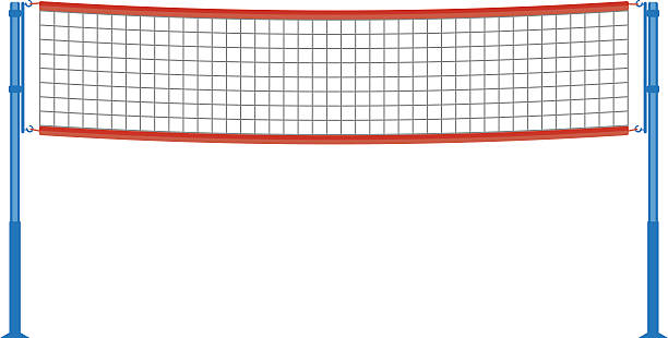 Vector volleyball net illustration. Vector volleyball net illustration. Volleyball net isolated on white background. Volleyball net vector. Volleyball net illustration. Volleyball net isolated vector volleyball net stock illustrations