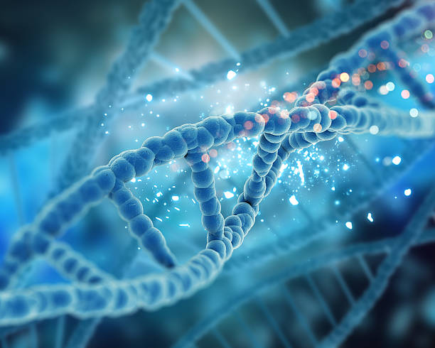 istock 3D render of a medical DNA background 533432858