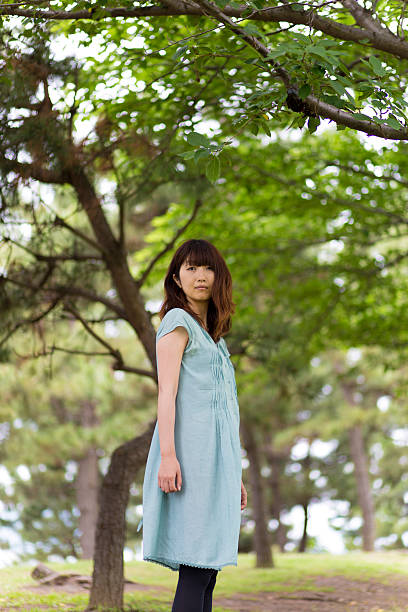 istock The lady who dances in the forest 533435308