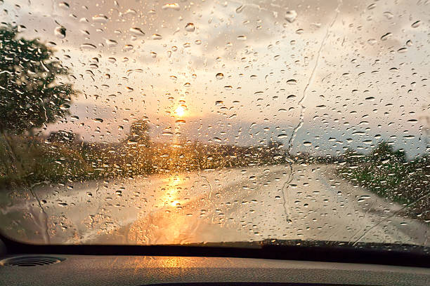 istock Sun windshiels car travel abstract concept. 533437390