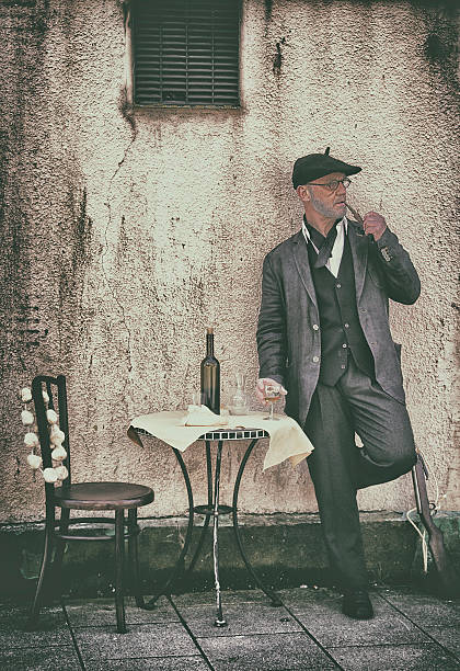 istock Parisian male standing 533437988