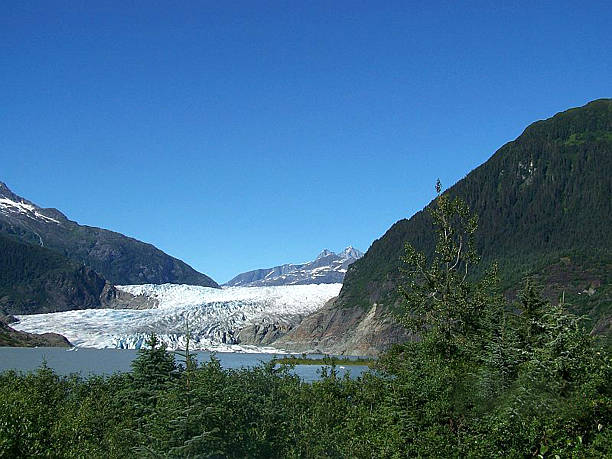 istock Glaciers of Alaska under a clear blue sky 533439666